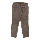 Armani Cord Trousers - 30W UK 8 Brown Cotton