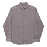 Armani Shirt - Large Grey Cotton