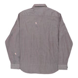 Armani Shirt - Large Grey Cotton