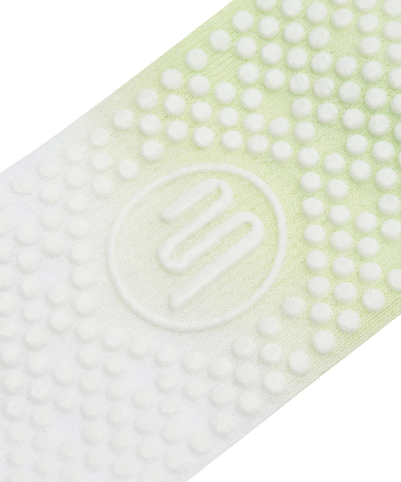 Crew Non Slip Grip Socks - Apple Ombre: Medium