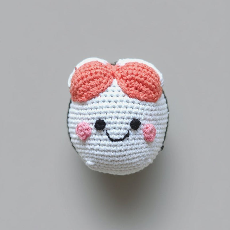 Ebi Sushi Crochet Rattle Doll