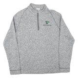 CHAMPION Mens Grey Plain Pullover Jumper Crew Neck Knit M Sportswear Activewear