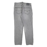 LEVI'S 541 Mens Grey Relaxed Straight Denim Medium W34 L32 Relaxed Fit Zip Fly