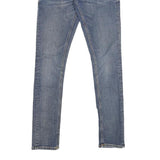 Womens Blue Regular Fit Skinny Denim Medium Wash Jeans W29 L31 Classic Cotton