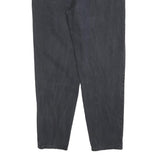 TEDDYS Womens Regular Fit Black Denim Jeans W30 L30 Classic Cotton Blend Zip