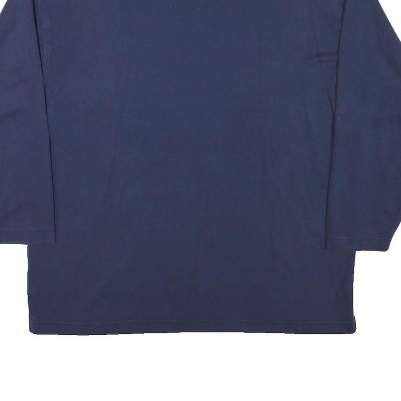 ATHLETIC Mens Blue Arctic Print Crew Neck XL Sweatshirt Cotton Blend Pullover