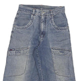 EAGLES Mens Shorts Blue Casual Cotton Blend M W28 Workwear Cargo
