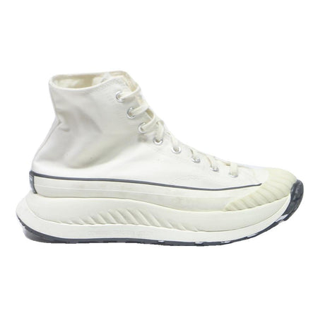 CONVERSE Run Star Hike Mens High Top Trainers White Cotton Blend UK 9 Premium