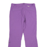 ICEPEAK Womens Polyamide Purple Regular Fit Straight Trousers W34 L32 Outdoor