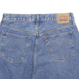 LEVI'S Mens Denim Blue Casual Shorts M W31 Button Fly Classic Fit