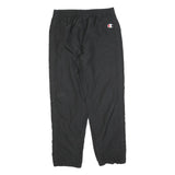 CHAMPION Mens Joggers Black Regular Tapered M W30 L30 Polyester Sports Logo