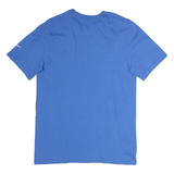 NIKE Mens Blue Lions Graphic T-Shirt S Short Sleeve Crew Neck Sportswear