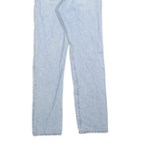 LEVI'S 501 Big E Womens Jeans Blue Regular Straight Denim Light W25 L30 Button