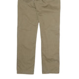 LEVI'S Mens Cotton Slim Khaki Beige Trousers W29 L28 Classic Zip Pockets