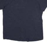 ADIDAS Mens Black Cotton T-Shirt M Short Sleeve Crew Neck Logo Graphic