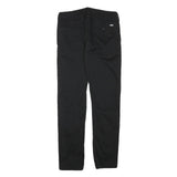 LEVI'S Mens Cotton Blend Black Regular Fit Straight Leg Trousers W29 L29