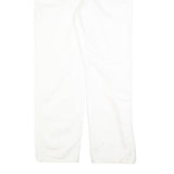 DICKIES Mens Jeans White Relaxed Straight Denim Fair W38 L32 Workwear Zip