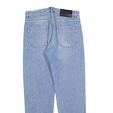 ROBERTO CAVALLI Womens Jeans Blue Regular Straight Denim Light W32 L30 Button