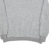 BON WORTH Womens Grey Plain Crew Neck Basic Knit Jumper S Cotton Blend