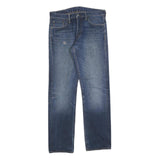 LEVI'S 504 Mens Jeans Blue Regular Straight Denim Medium W31 L32 Classic Fit Zip
