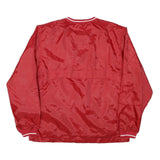CTM SPORTSWEAR Mens Red West Lafayette Athletics V-Neck XL Nylon Sweatshirt