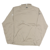 ADIDAS Mens Beige Saint Marys College Tennis Jacket XL Polyester Zip Plain