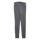 LEVI'S 710 Womens Jeans Grey Slim Skinny Denim Medium W27 L32 Stretch Cotton