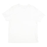 CALVIN KLEIN Mens White XL T-Shirt Short Sleeve Crew Neck Logo Print