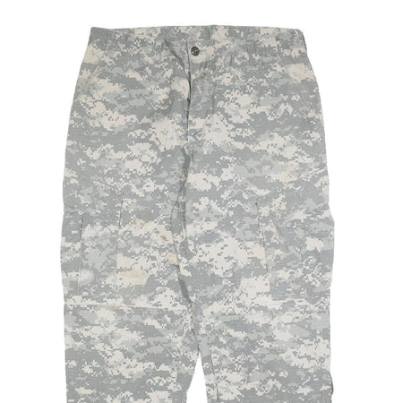 PROPPER INTERNATIONAL Mens Cotton Blend Grey & Beige Camouflage Regular Fit