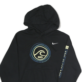 NIKE Mens Black San Diego Surf Cup Pullover Hoodie S Printed Logo