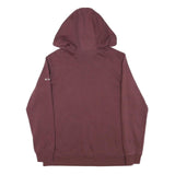 COLUMBIA Mens Maroon Hoodie M Cotton Blend Pullover Casual