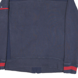TOMMY HILFIGER Mens Navy Blue Jacket L Cotton Blend Zip Casual Sportswear