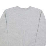 CHAMPION Mens Grey Crew Neck M Cotton Blend Pullover Sweatshirt