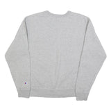 CHAMPION Mens Grey Crew Neck M Cotton Blend Pullover Sweatshirt