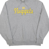 Mens Grey Cotton Cal Nuggets Hoodie Hooded Sweatshirt M Casual Comfortable