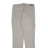 LEVI'S Womens Regular Fit Grey Denim Jeans W29 L32 Classic Cotton Blend Zip