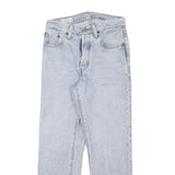LEVI'S 501 Womens Jeans Blue Regular Straight Denim Light W26 L25 Classic Fit