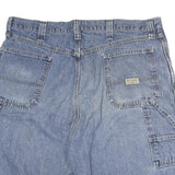 WRANGLER Mens Denim Blue Casual Shorts XL W38 Cotton Relaxed Fit
