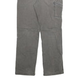 CARHARTT Mens Jeans Grey Relaxed Straight Denim Medium W34 L32 Workwear Utility
