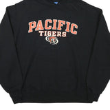 CHAMPION Mens Black Pacific Tigers Hoodie XL Cotton Blend Pullover Sweatshirt