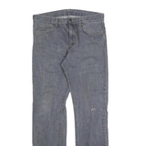 CARHARTT Mens Jeans Blue Regular Straight Denim Light W32 L34 Durable Work Wear