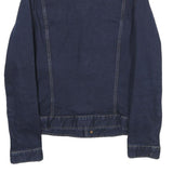 G-STAR Mens Blue Denim Jacket M Cotton Button Plain Classic Fit Workwear