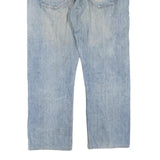 LEVI'S 501 Mens Jeans Blue Regular Straight Denim Light W36 L27 Classic Button