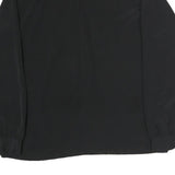 LAURA SCOTT Womens Black Embroidered Blouse Long Sleeve Round Neck L Elegant Top