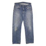 LEVI'S 751 Mens Jeans Blue Relaxed Straight Denim Medium W34 L30 Classic Zip