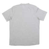 ADIDAS Mens Grey Athletic T-Shirt XL Short Sleeve Crew Neck Cotton Blend
