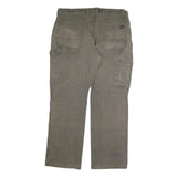 DICKIES Mens Cotton Grey Regular Straight Denim Jeans W34 L32 Workwear Utility