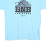 GILDAN Mens Blue BNB Jamboree Graphic T-Shirt L Short Sleeve Crew Neck Casual