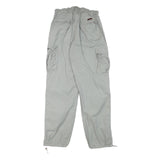 TEDDYS Mens Relaxed Polyester Blend Grey Cargo Trousers W27 L31 Casual Workwear