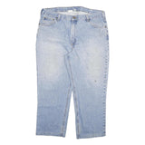 CARHARTT Mens Regular Fit Light Blue Denim Jeans W40 L28 Zip Cotton Blend